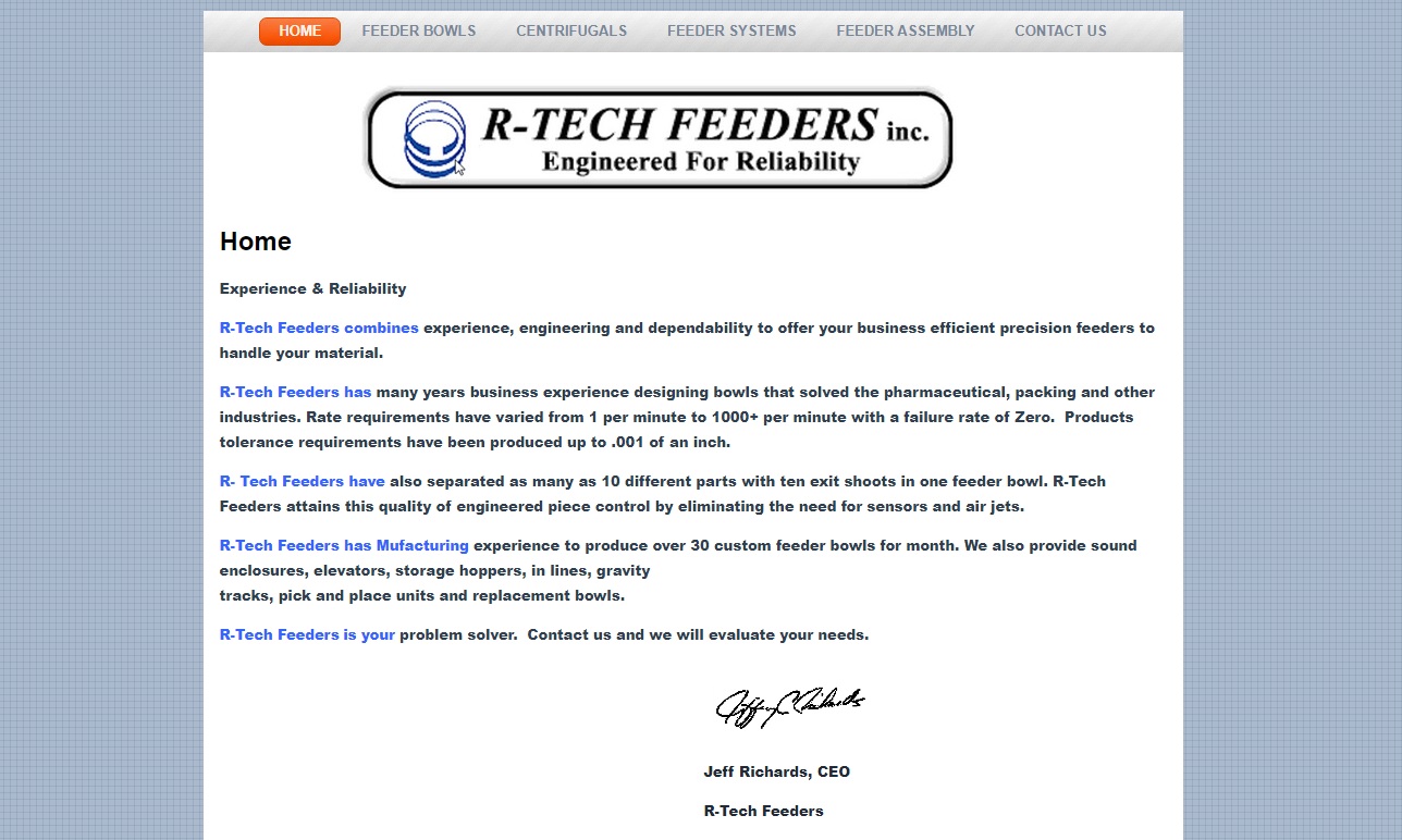 R-Tech Feeders, Inc.